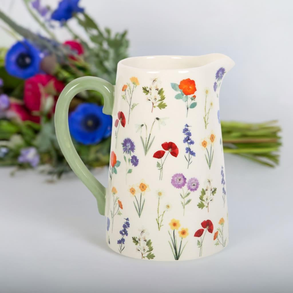 17cm Wildflower Ceramic Flower Jug