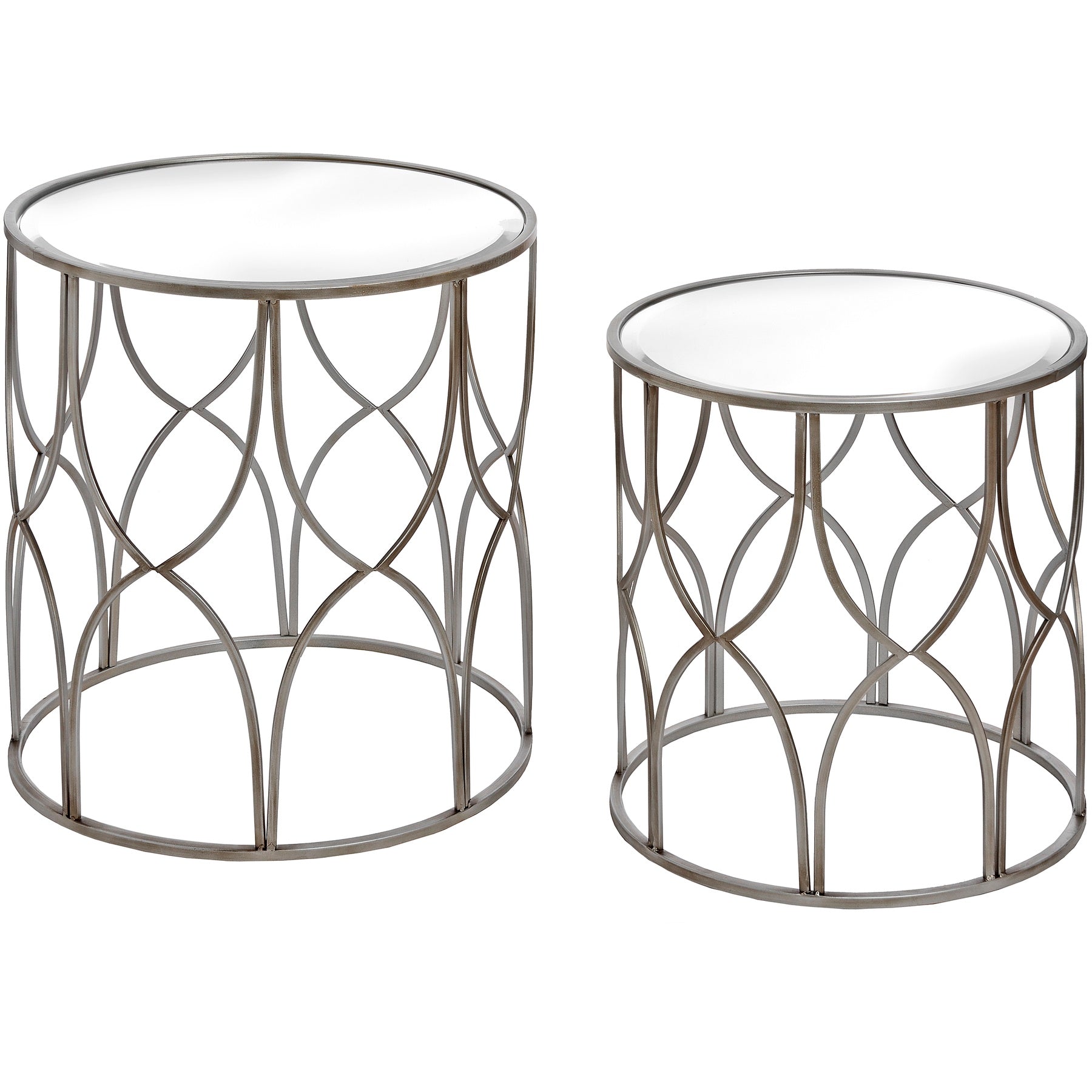 Set of two side tables