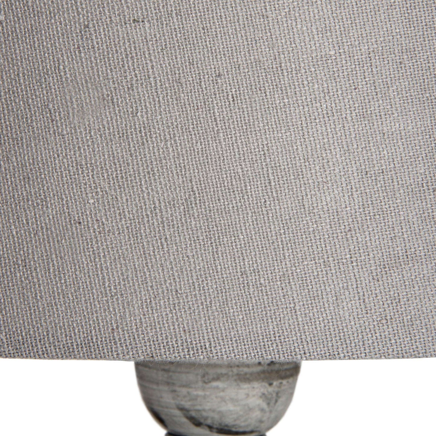 Grey table lamp with grey shade