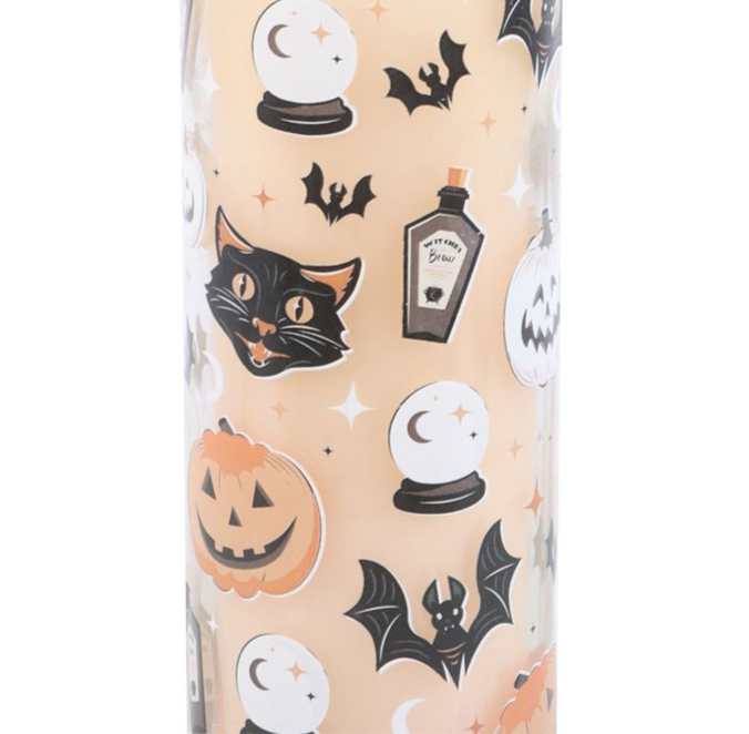 Spooky Spiced Pumpkin Tube Candle