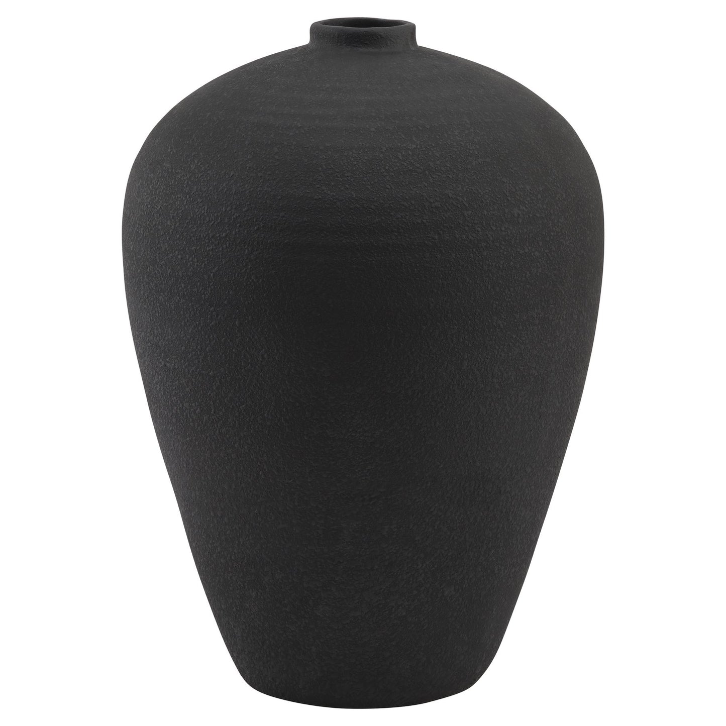 Matte Black Tall Astral Vase