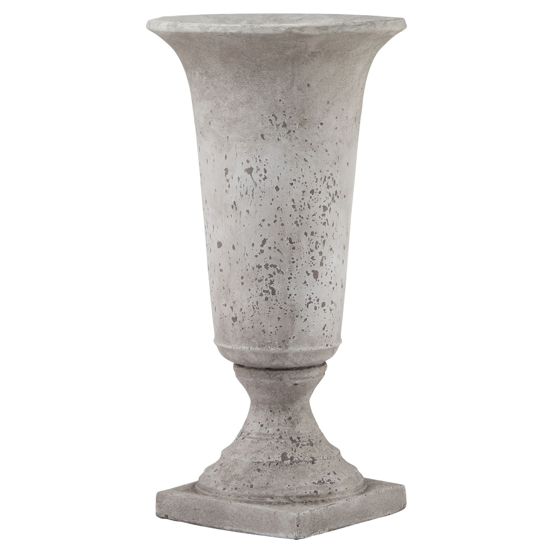 Stone urn vase 