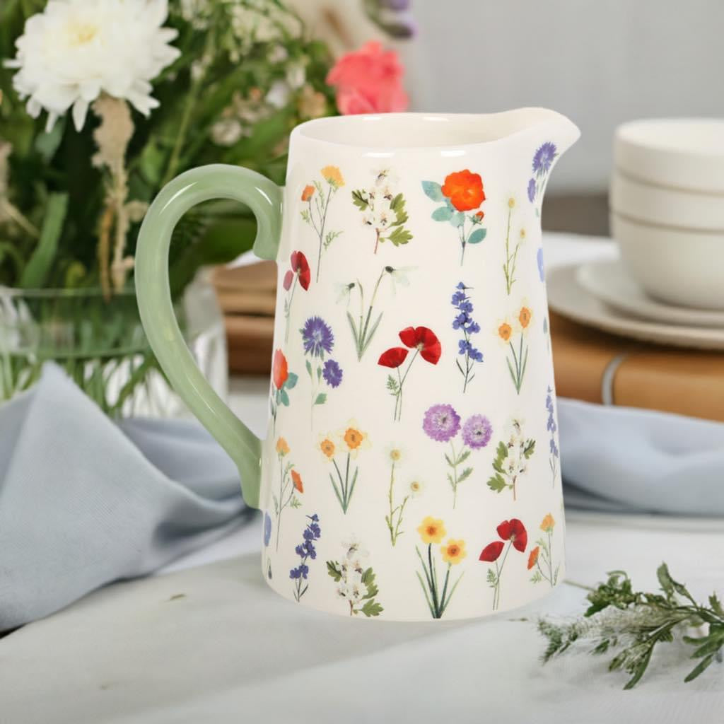 17cm Wildflower Ceramic Flower Jug