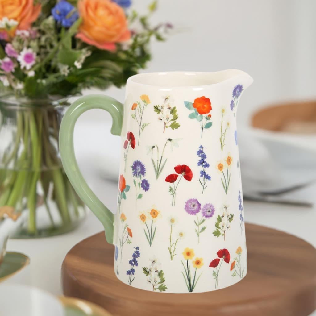 17cm Wildflower Ceramic Flower Jug