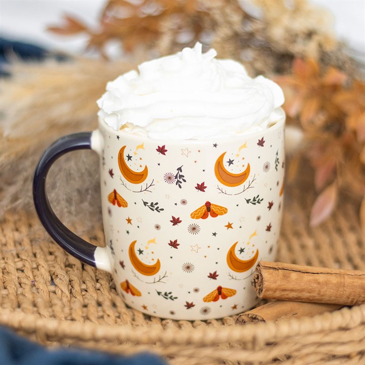 Autumn Magic Harvest Moon Print Mug