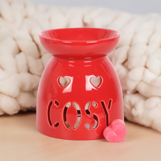 Cosy Ceramic Wax Melt Burner Gift Set