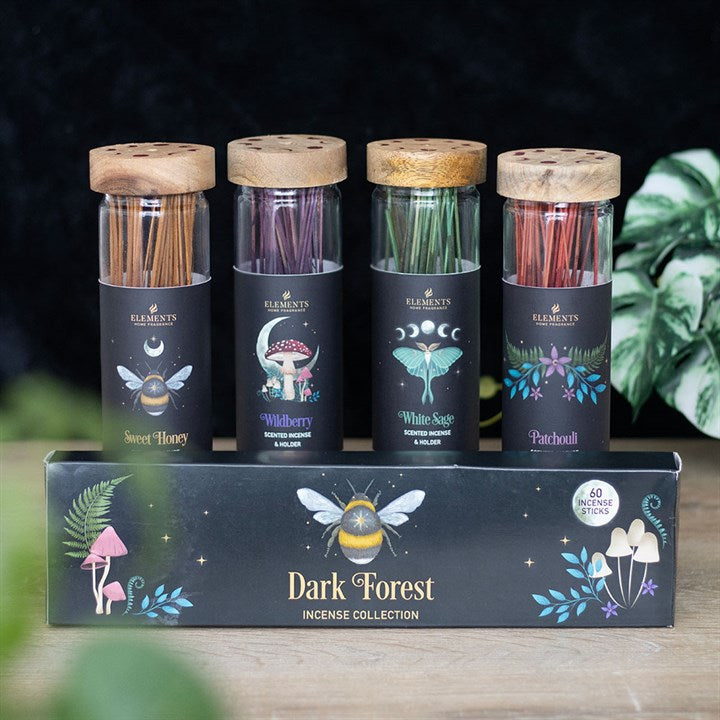 4 Packs of Dark Forest Wild Berry Incense Sticks