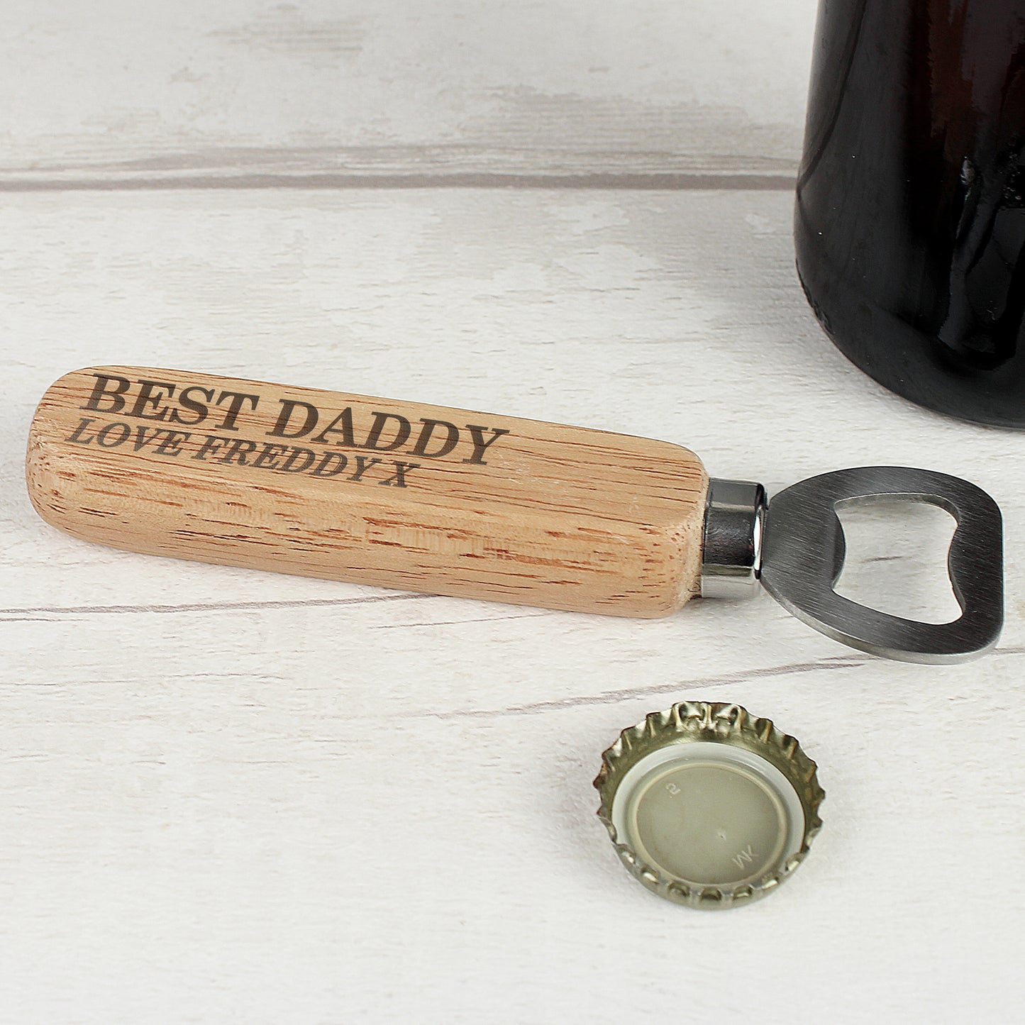 Personalised Wooden Bottle Opener