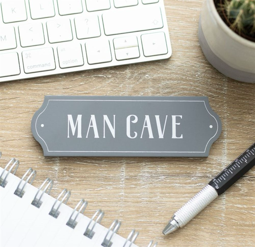 Man Cave Wall Plaque