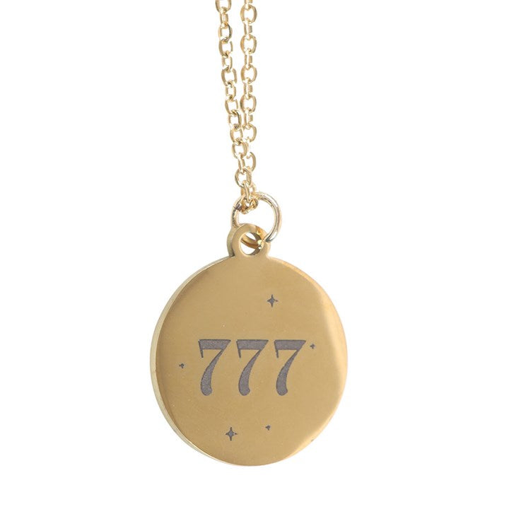 777 Angel Number Luck Necklace