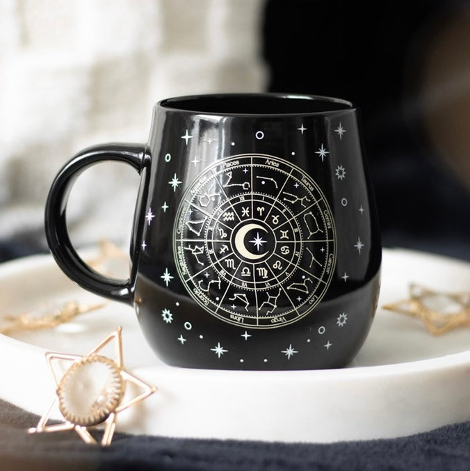 Astrology Wheel Heat Change Mug