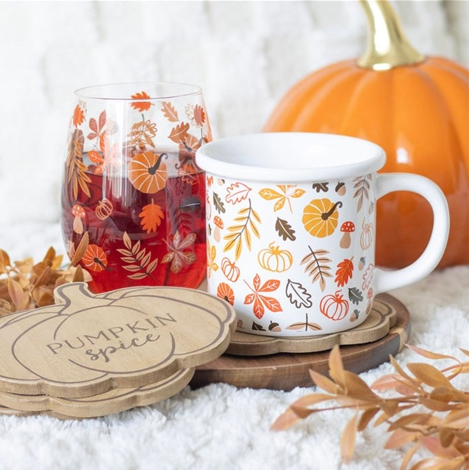 Pumpkin Spice Coaster Set