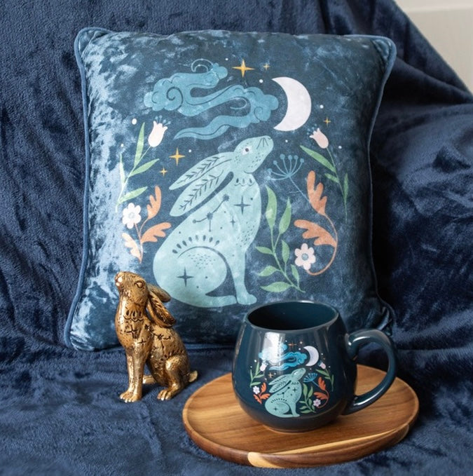 Midnight Hare Rounded Mug