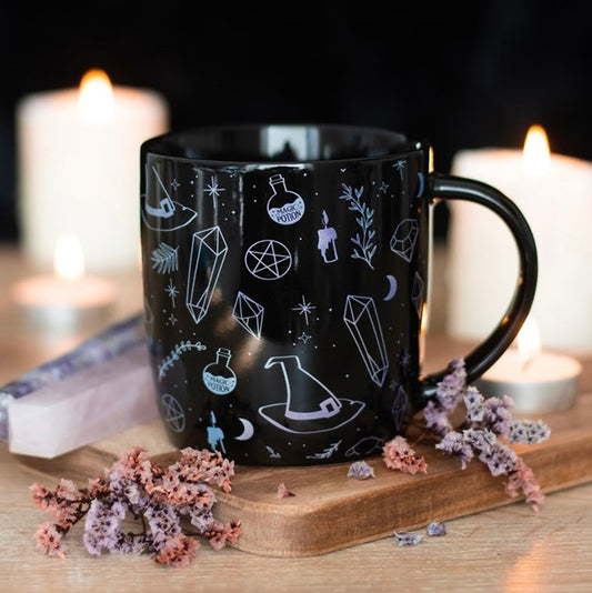 Crystal Witch Print Mug