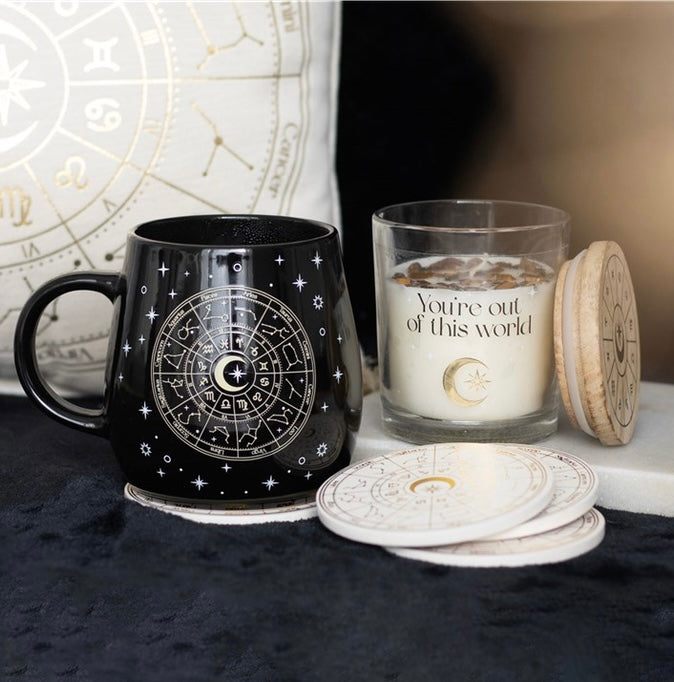 Astrology Wheel Heat Change Mug