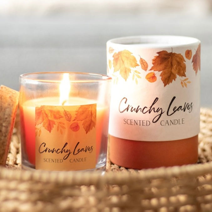 Crunchy Leaves Autumn Candle