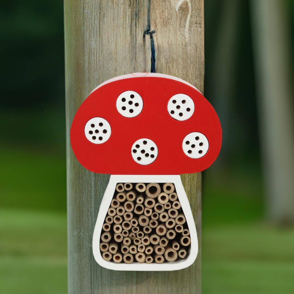 Mushroom Shaped Insect House