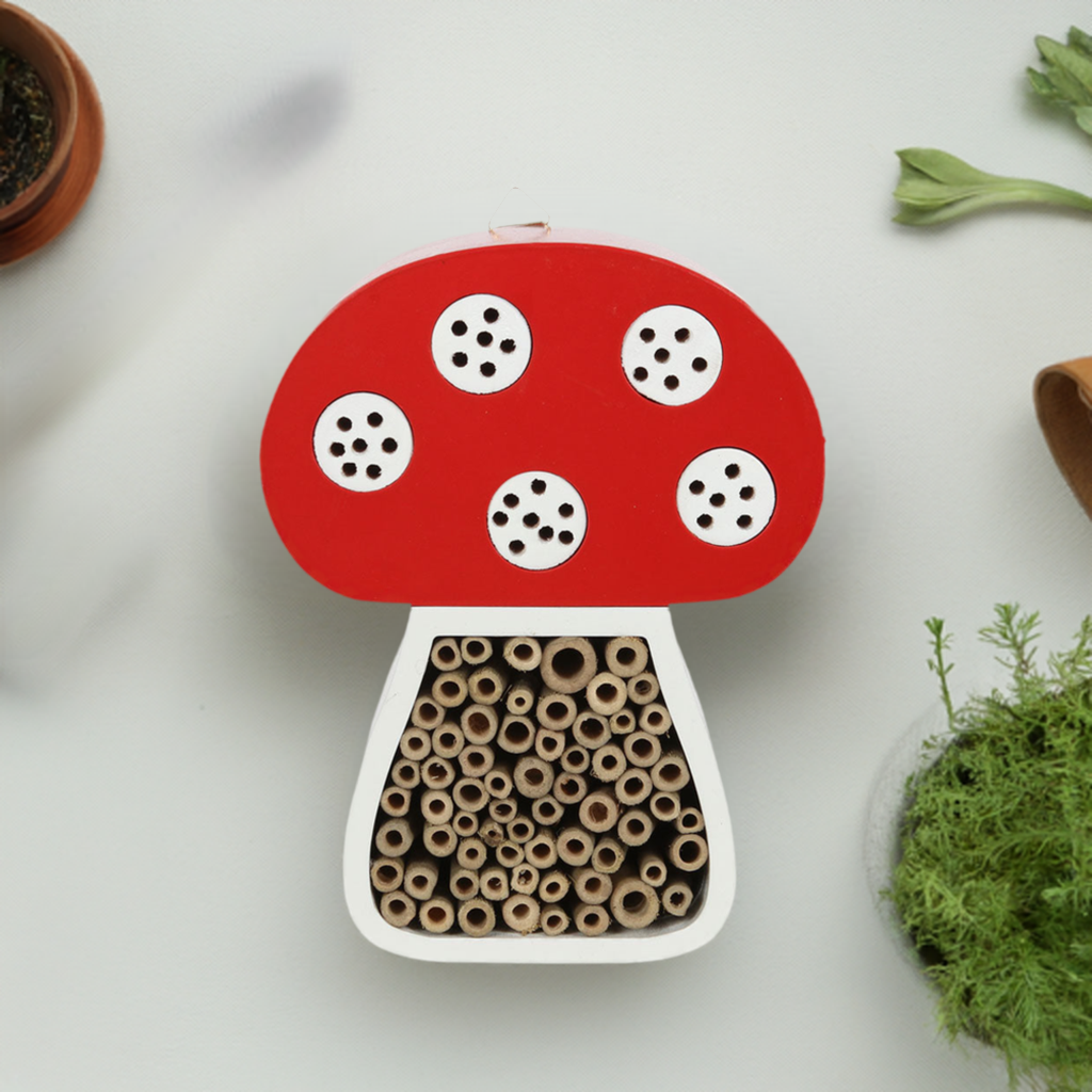 Mushroom Shaped Insect House