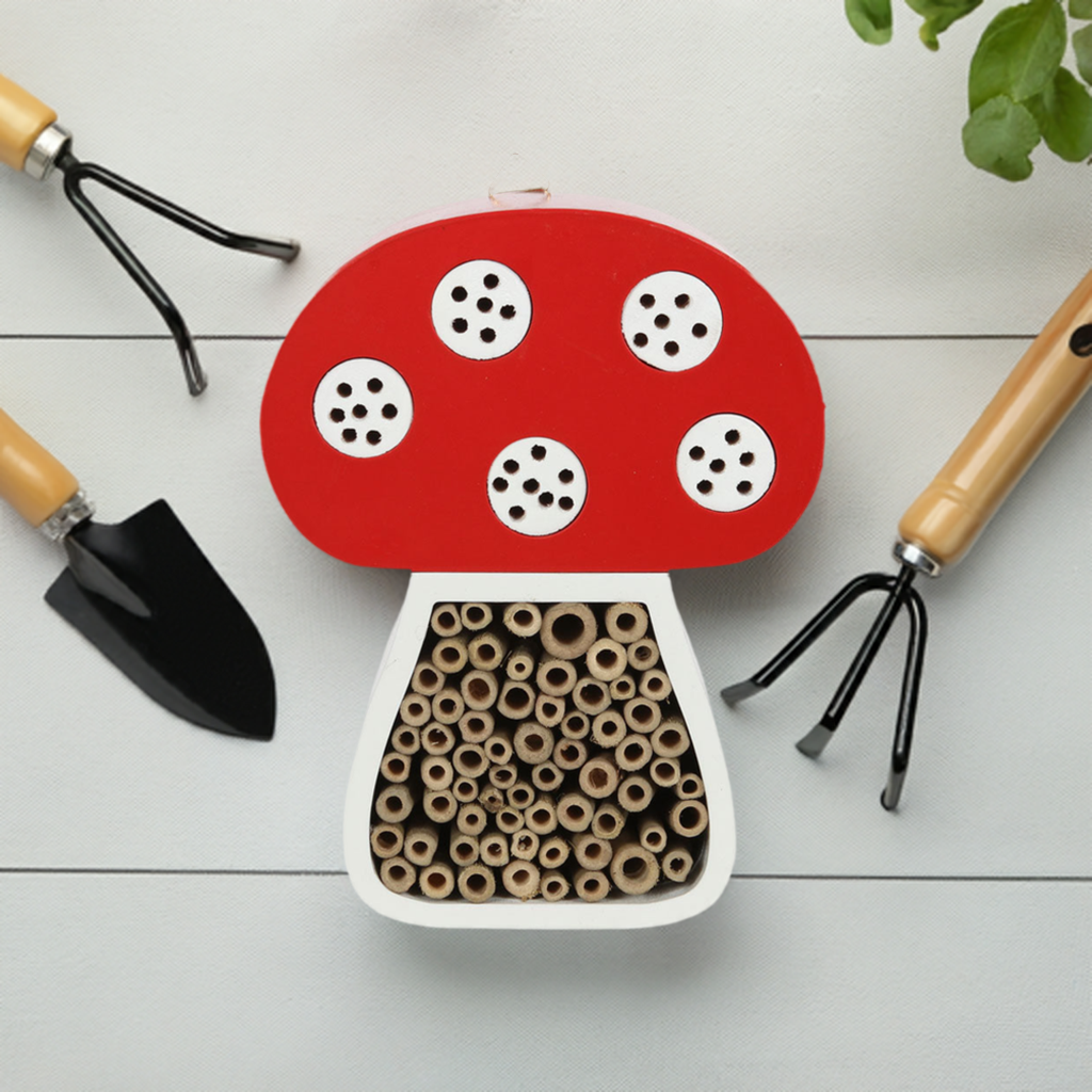 Mushroom Shaped Insect House