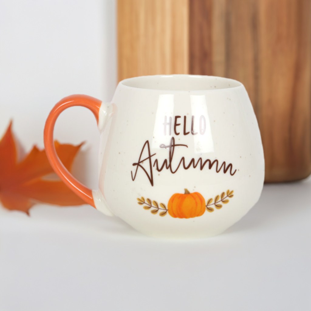 Hello Autumn Rounded Mug