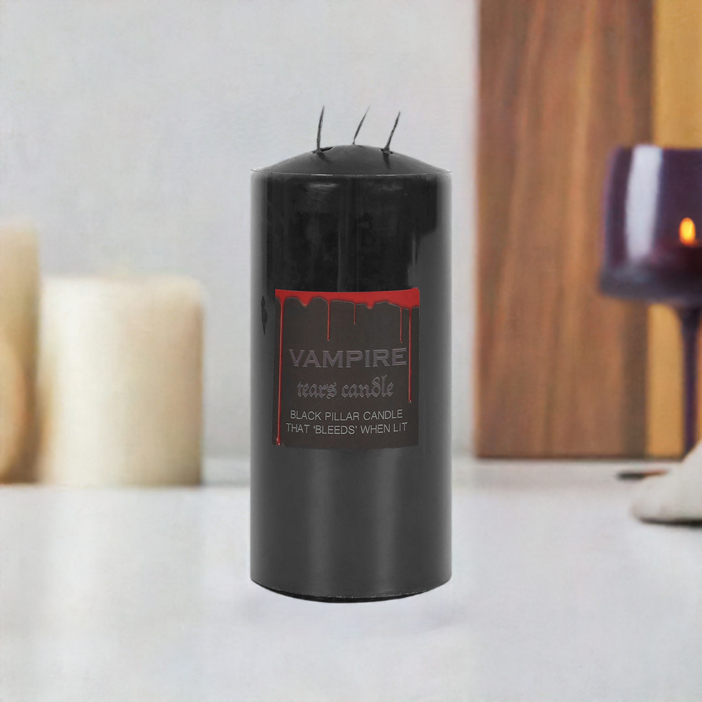 15cm Vampire Tears Pillar Candle