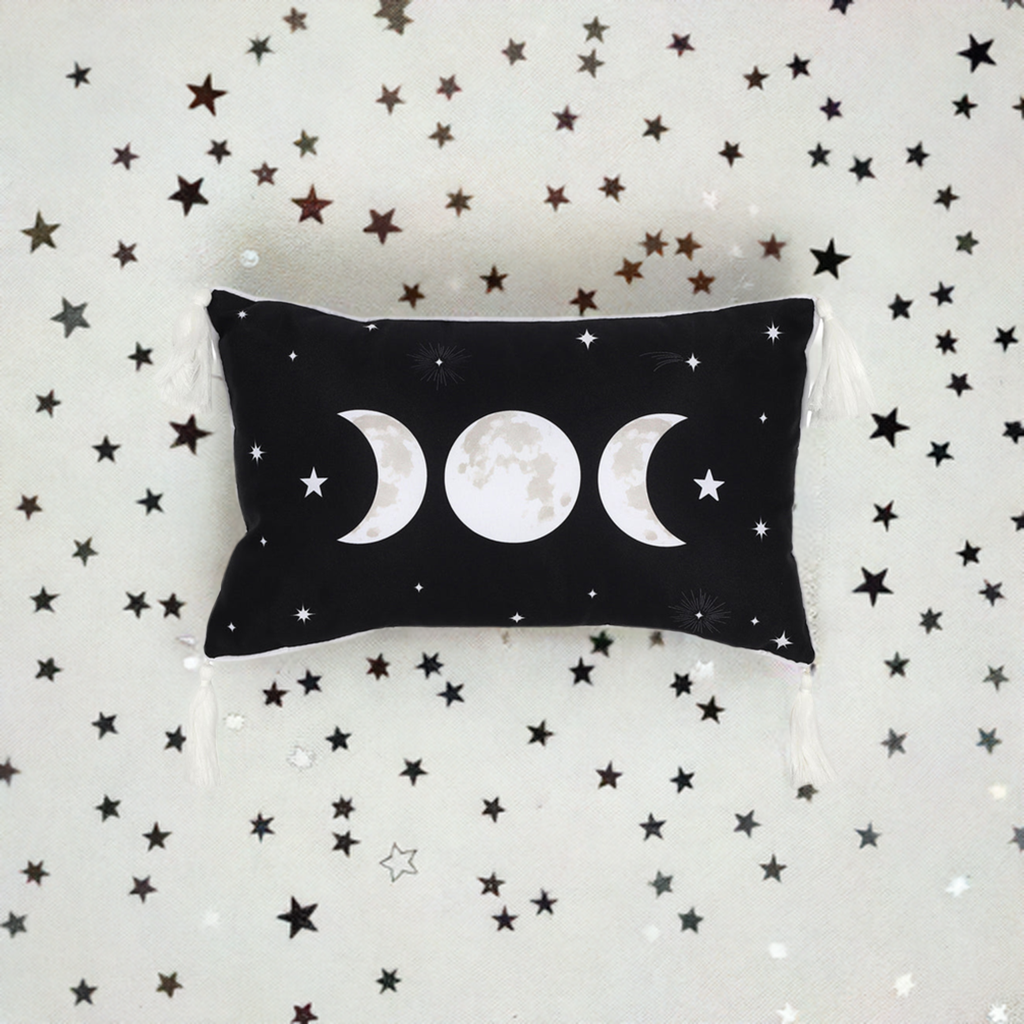 Rectangular Triple Moon Cushion