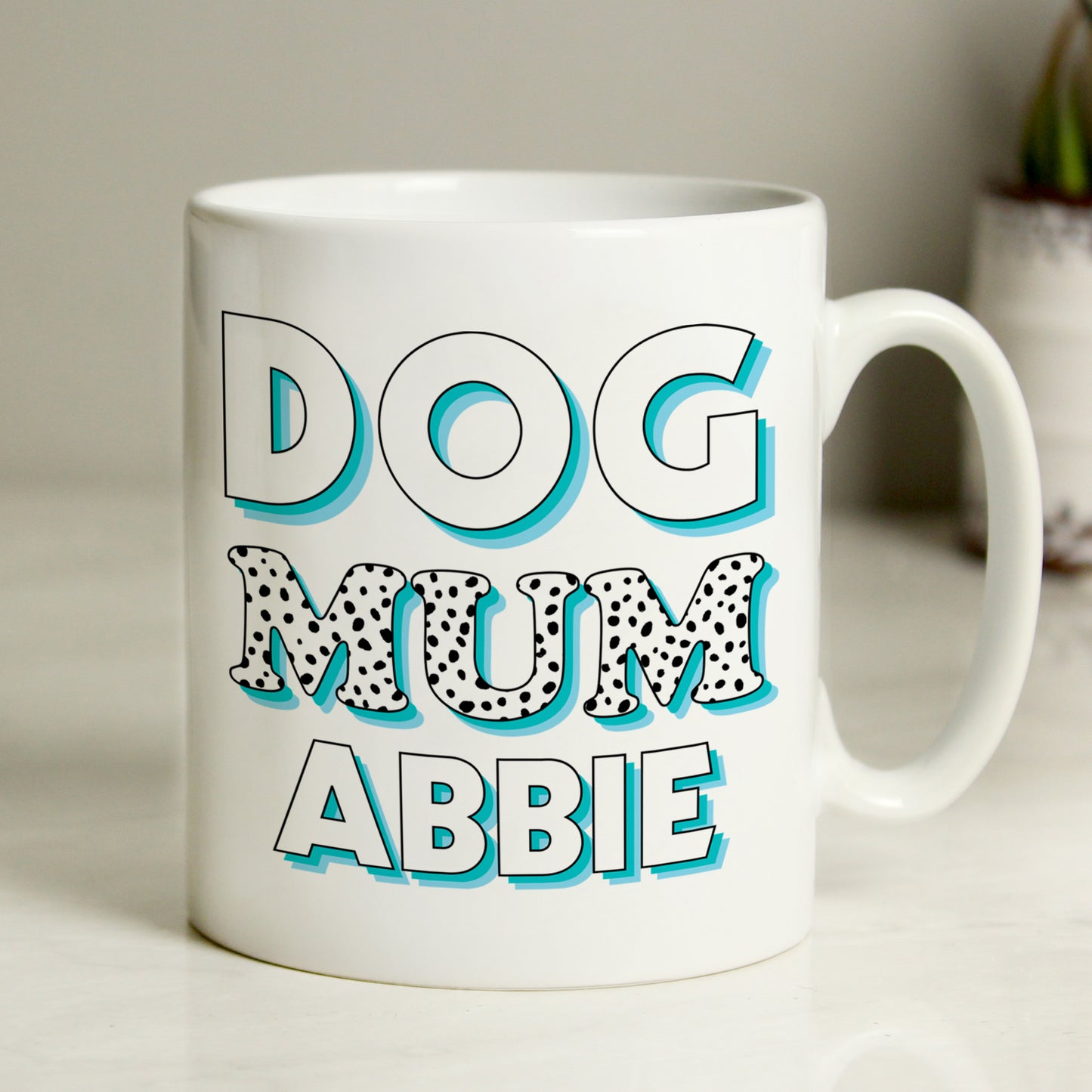 Personalised dog mum mug