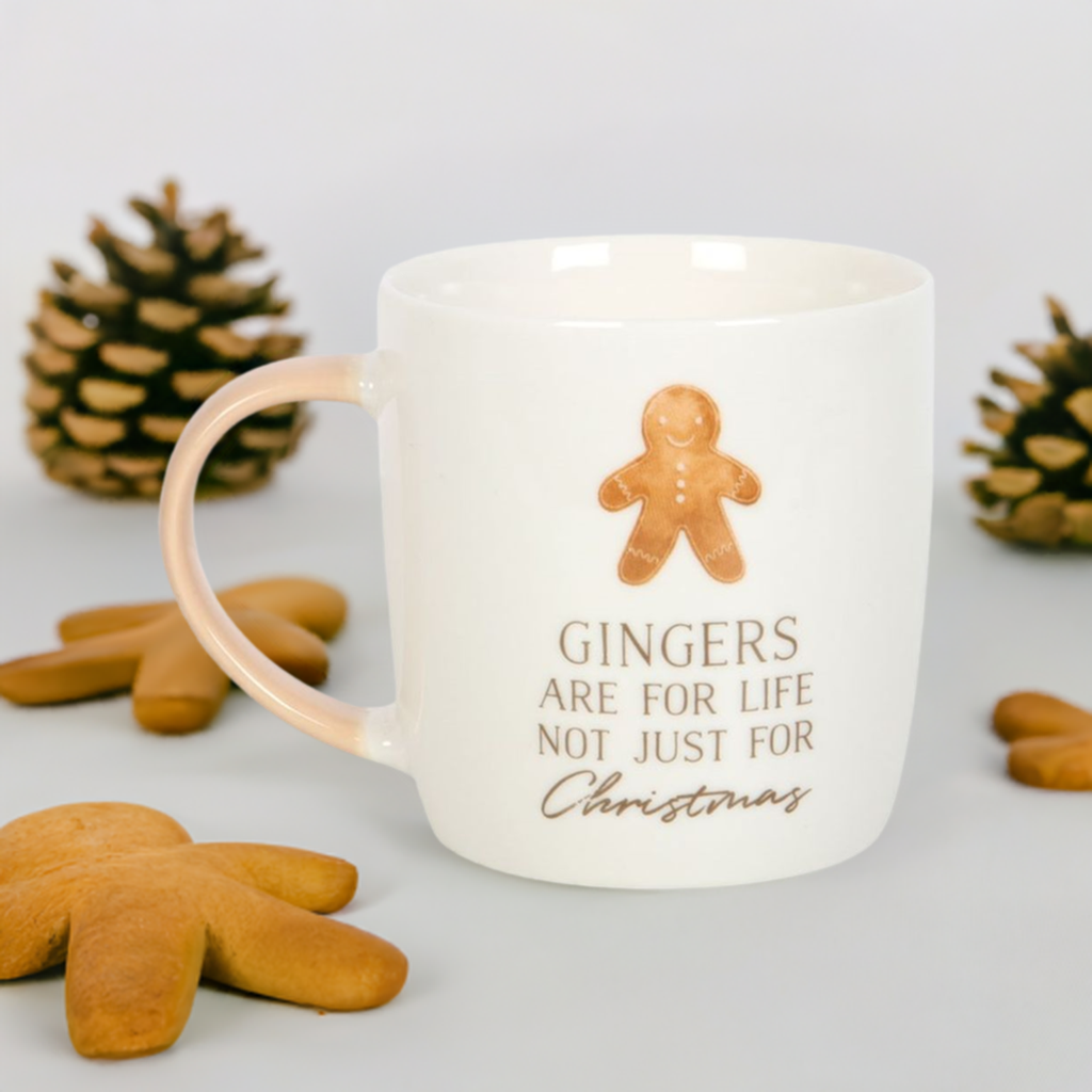 Gingers Are For Life Christmas Mug