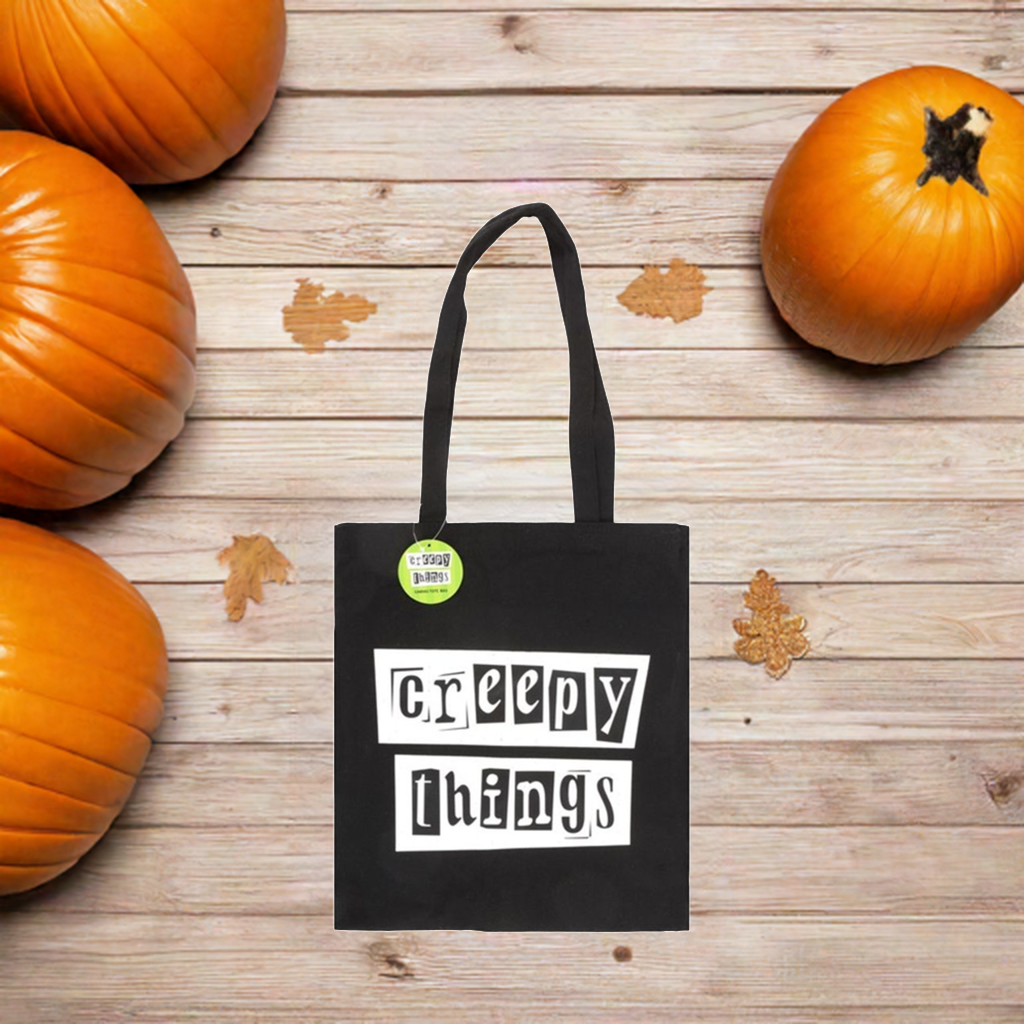 Creepy Things Polycotton Tote Bag