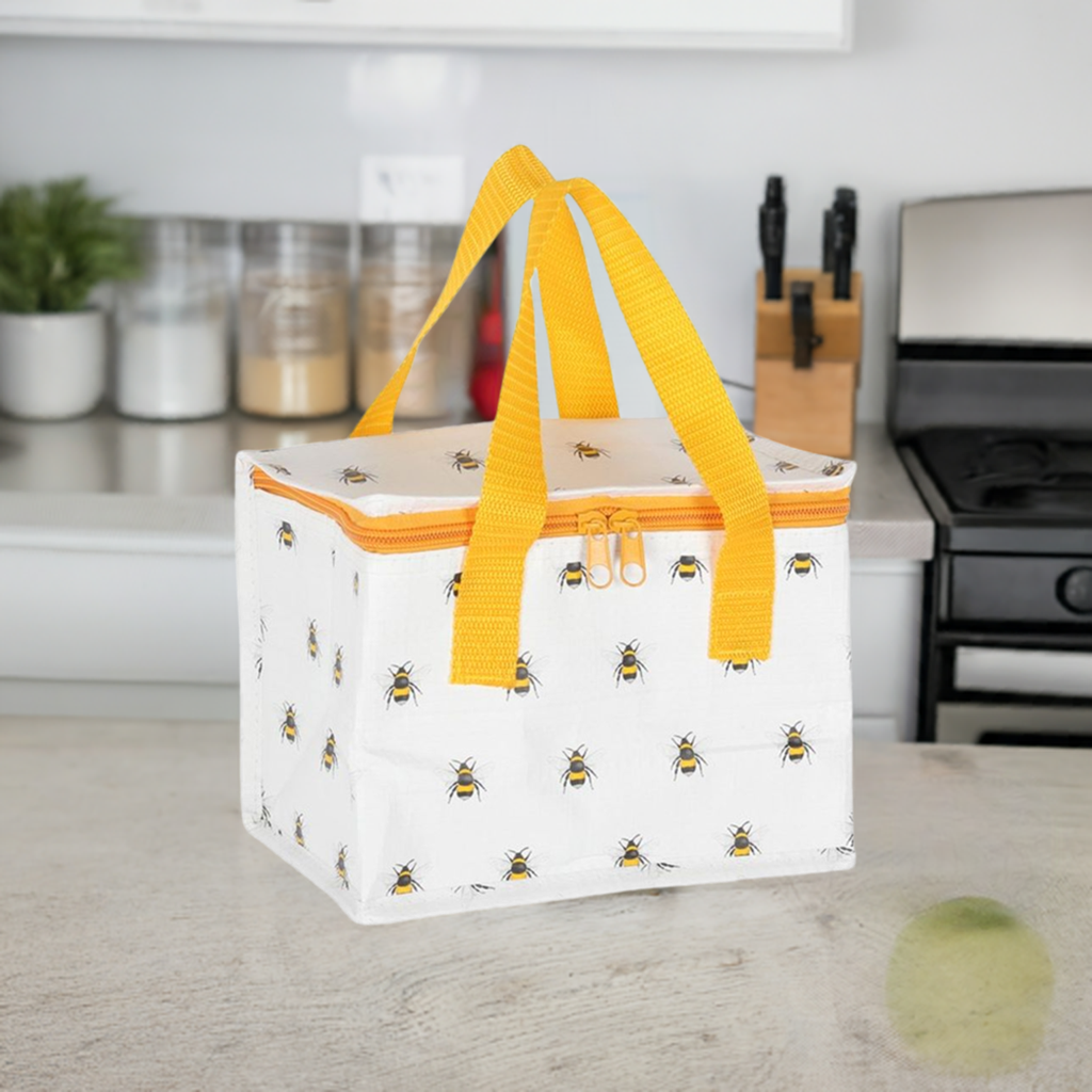 Bee Print Lunch Bag