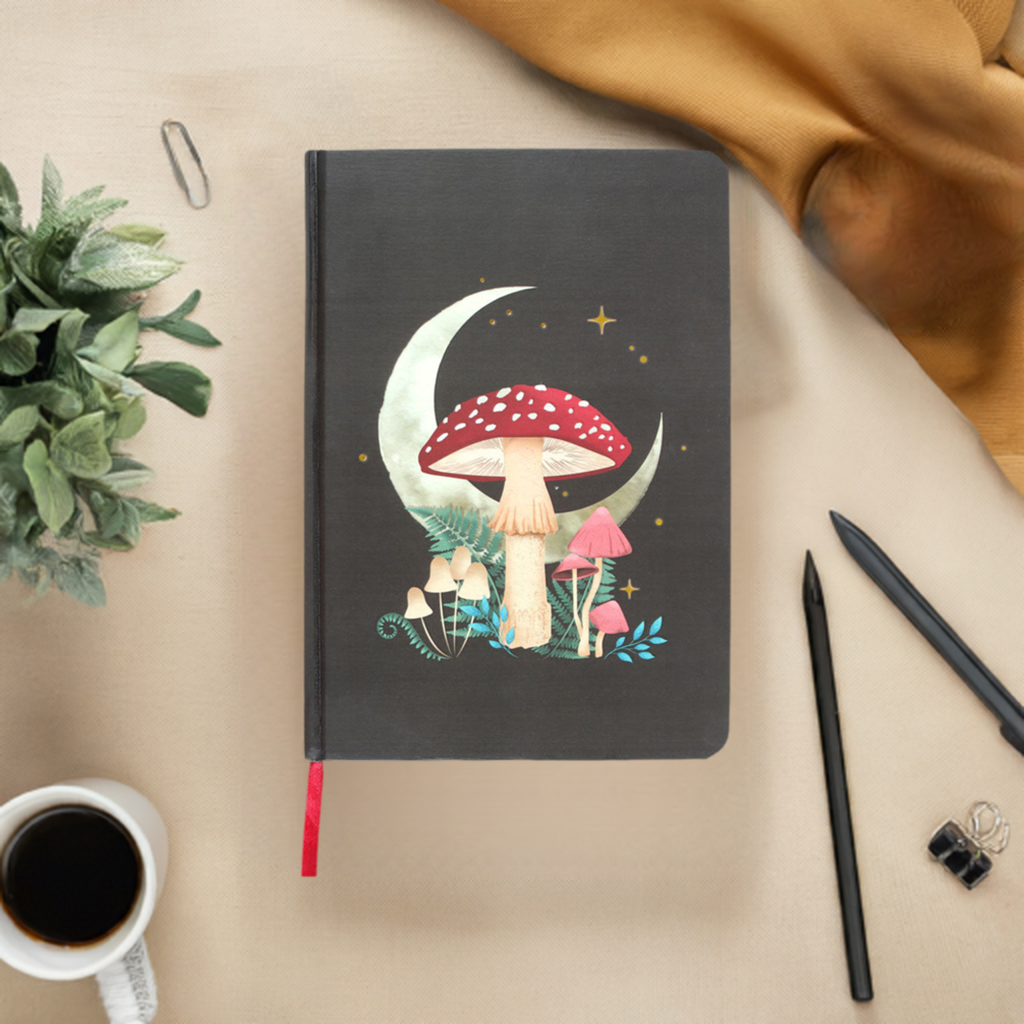 Forest Mushroom A5 Notebook