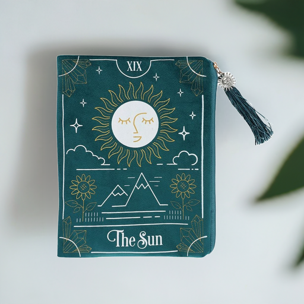 The Sun Tarot Card Zippered Bag