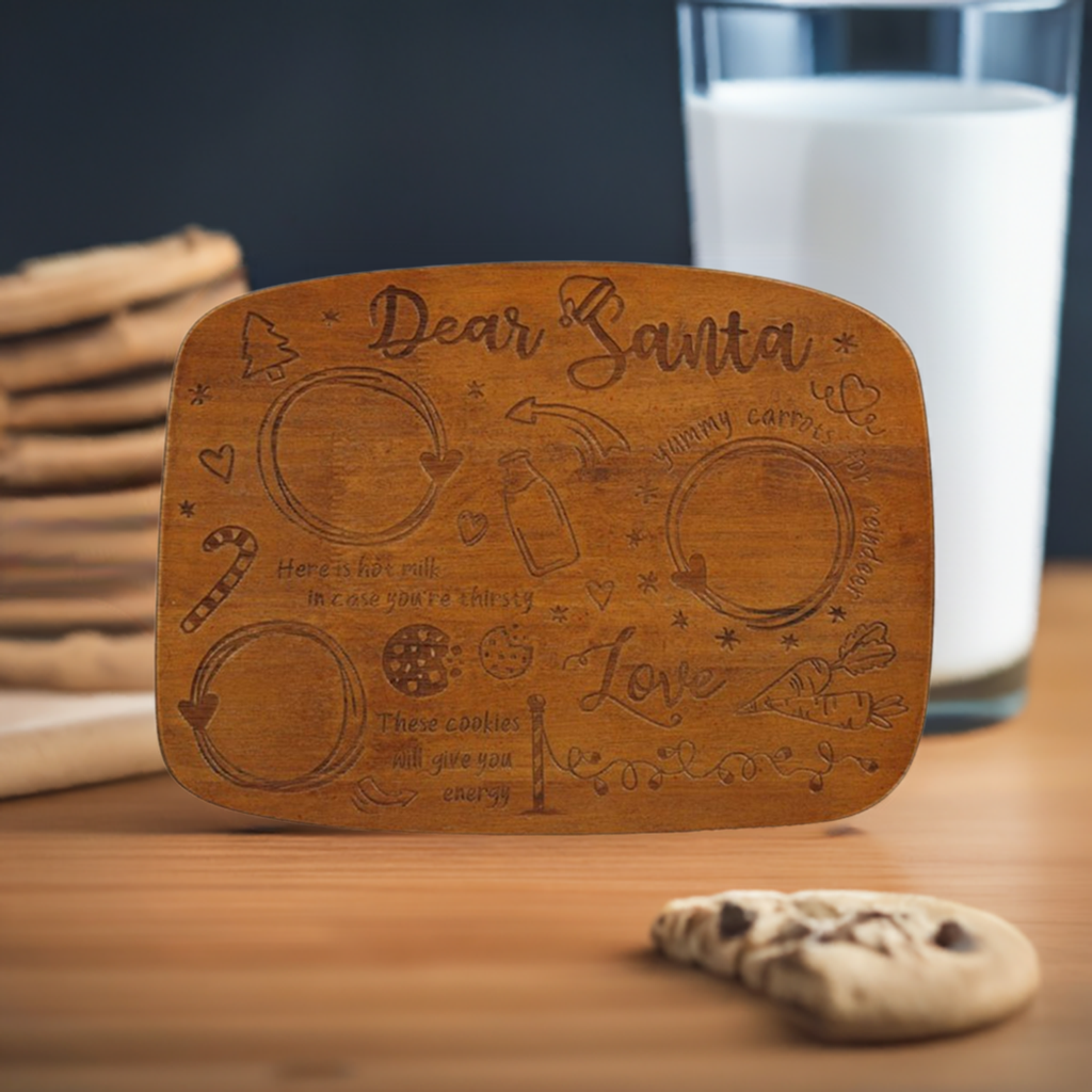 35cm Dear Santa Christmas Eve Treat Board