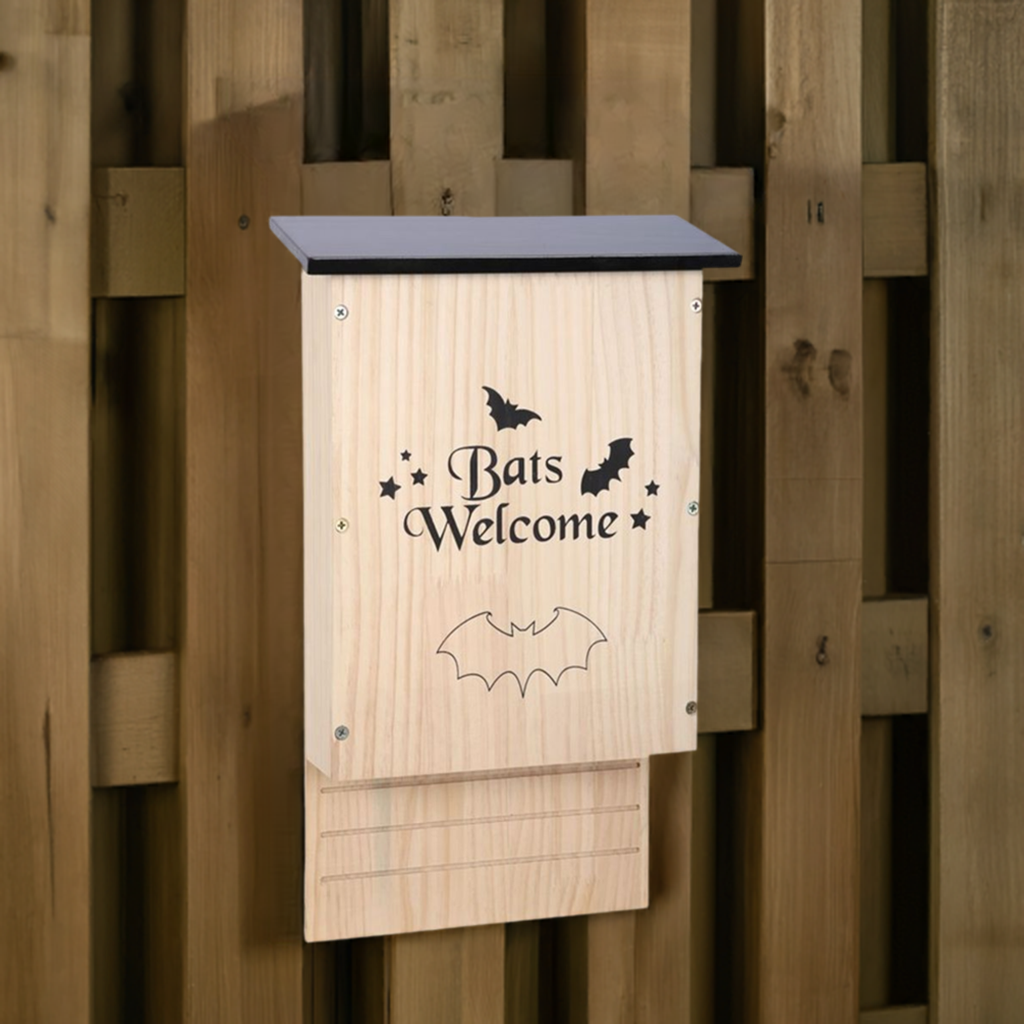 Wooden Bat House