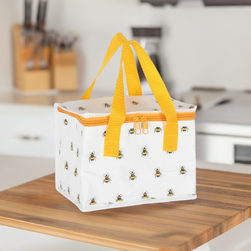 Bee Print Lunch Bag