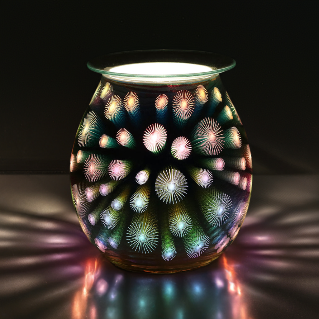 Starburst Light Up Electric Oil Burner