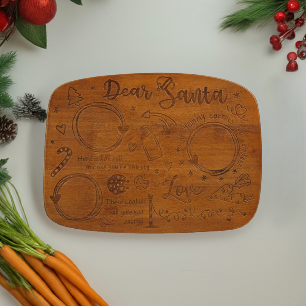 35cm Dear Santa Christmas Eve Treat Board