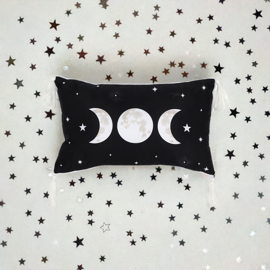 Rectangular Triple Moon Cushion