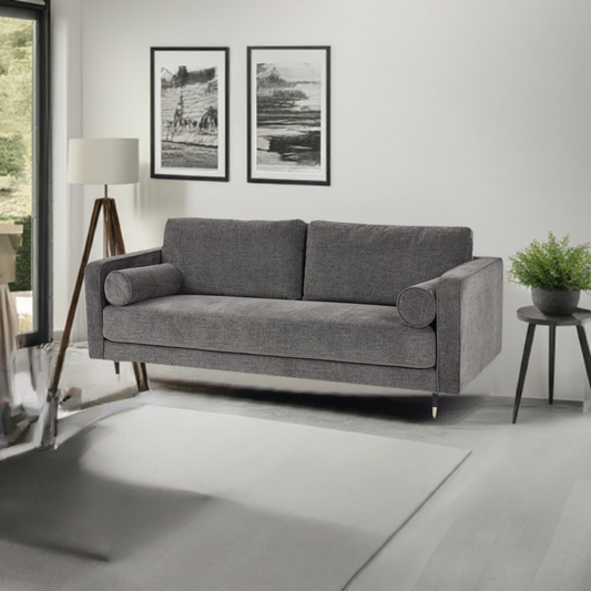 Grey 2 seater sofa