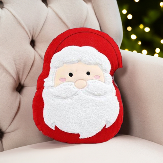 42cm Santa Shaped Cushion