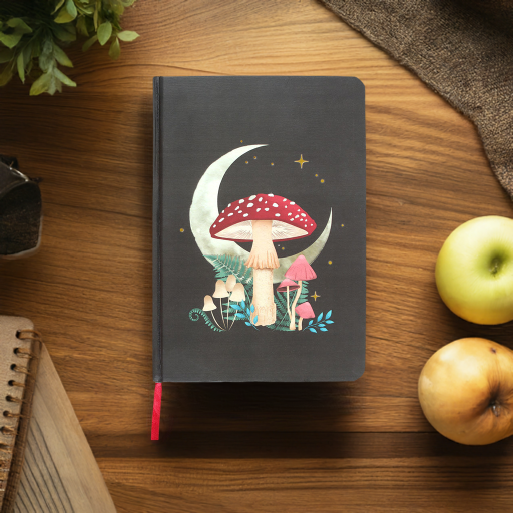 Forest Mushroom A5 Notebook