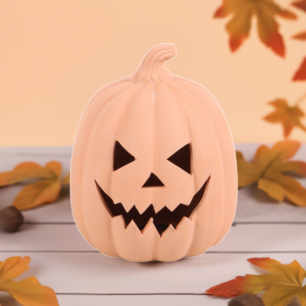 15cm Terracotta Pumpkin Ornament