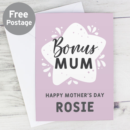 Bonus Mum Greetings Card