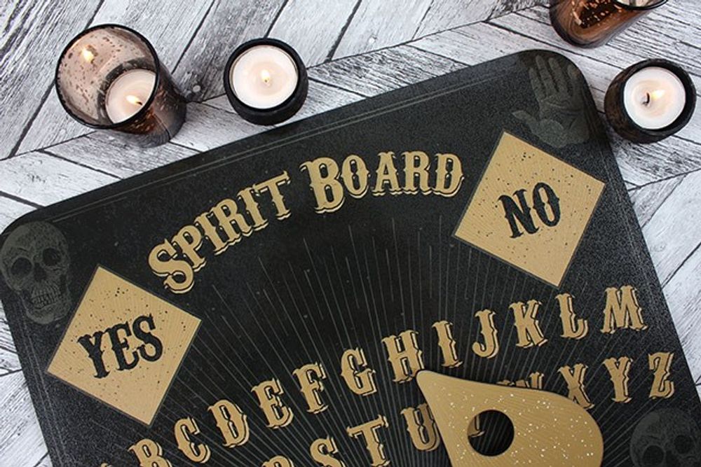 Skull Print Spirit Board