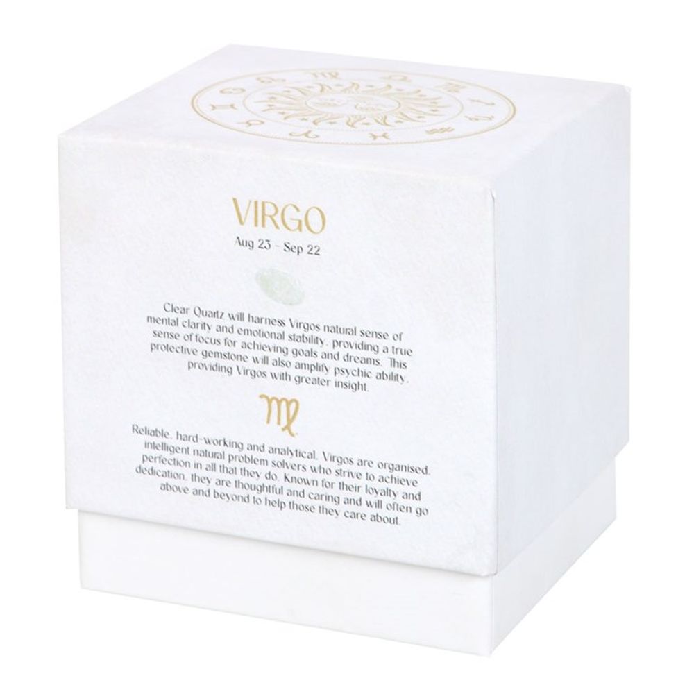 Virgo Sandalwood & Patchouli Gemstone Zodiac Candle