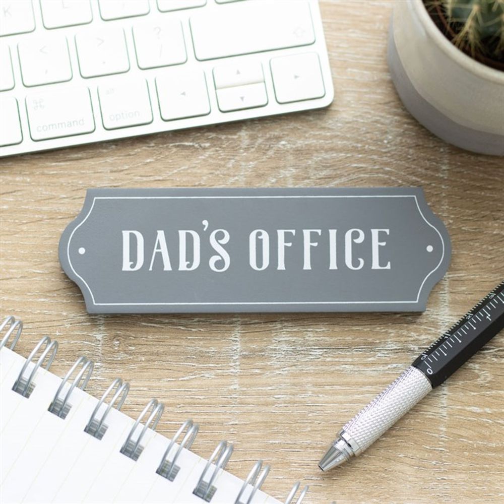 Dad’s Office Wall Plaque