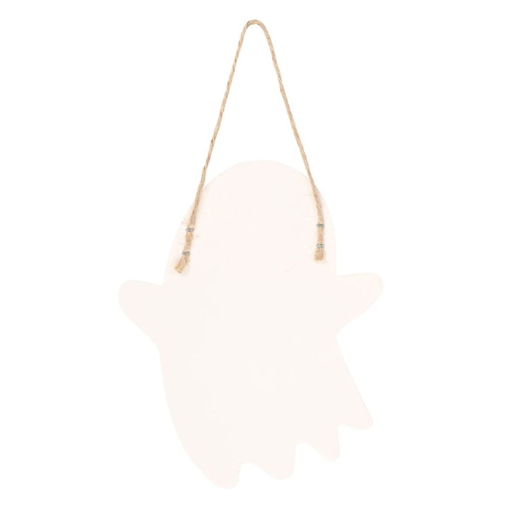 Ghost Shaped Hanging Sign