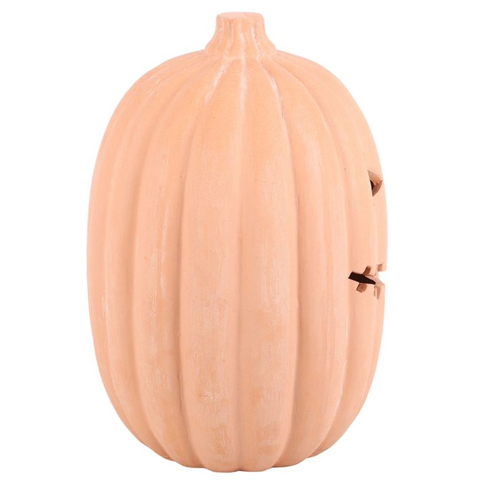 Extra Large Terracotta Pumpkin Ornament