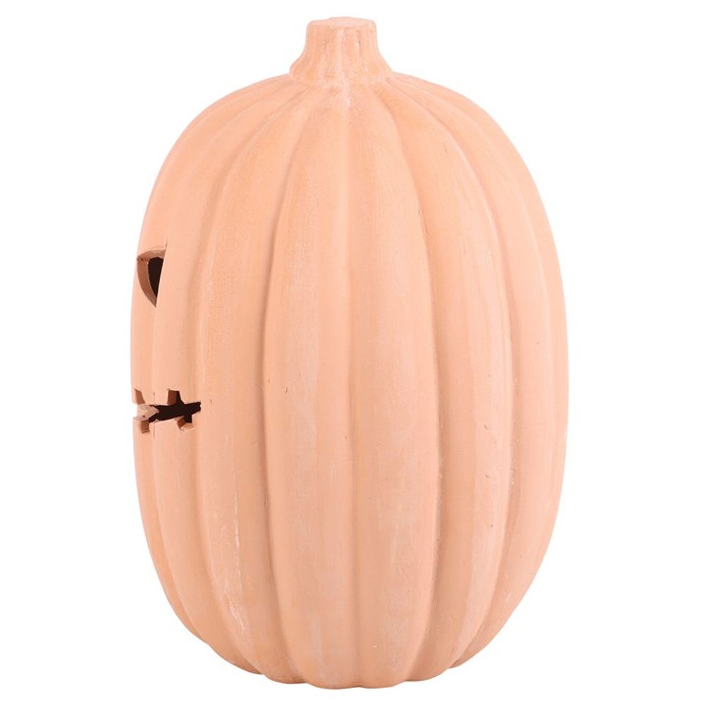 Extra Large Terracotta Pumpkin Ornament