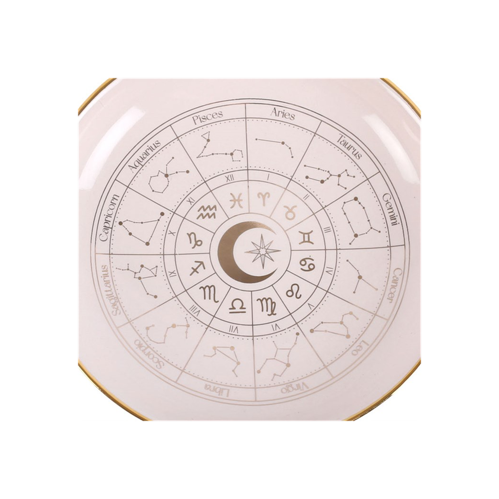 Off White Astrology Wheel Trinket Dish